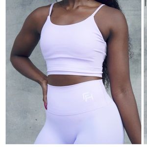 First health apparel -lavender set